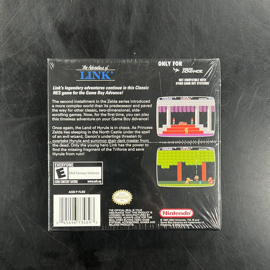 Zelda 2 The Adventure of Link (classic NES series) - Gameboy Advance