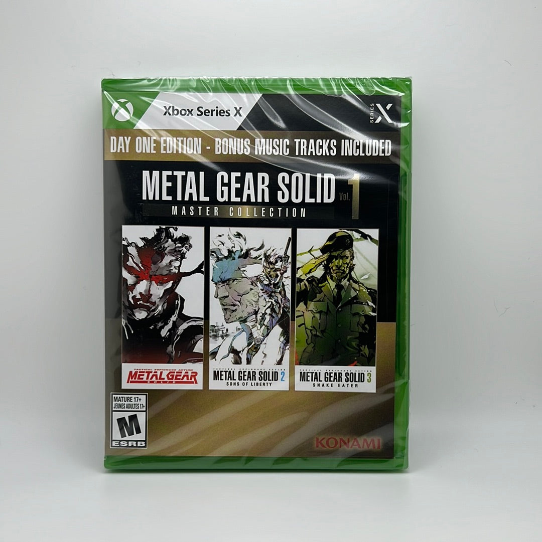 metal gear solid collection xbox Metal Gear Solid Master Collection Volume 1