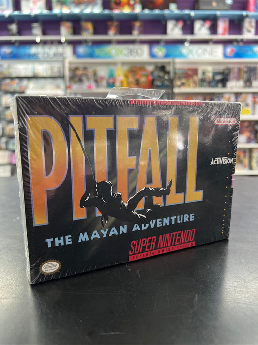 Pitfall The Mayan Adventure - Super Nintendo Factory Sealed