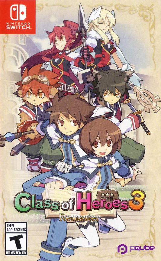 Class Of Heroes 3 Remaster - Nintendo Switch