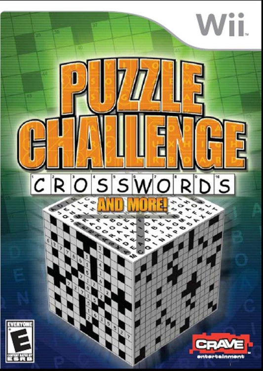 Puzzle Challenge Crosswords and More - Nintendo Wii