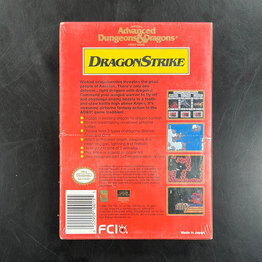 Advanced D&D Dragon Strike - Nintendo Entertainment System