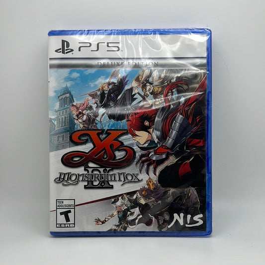 Ys IX: Monstrum Nox Deluxe Edition - Playstation 5