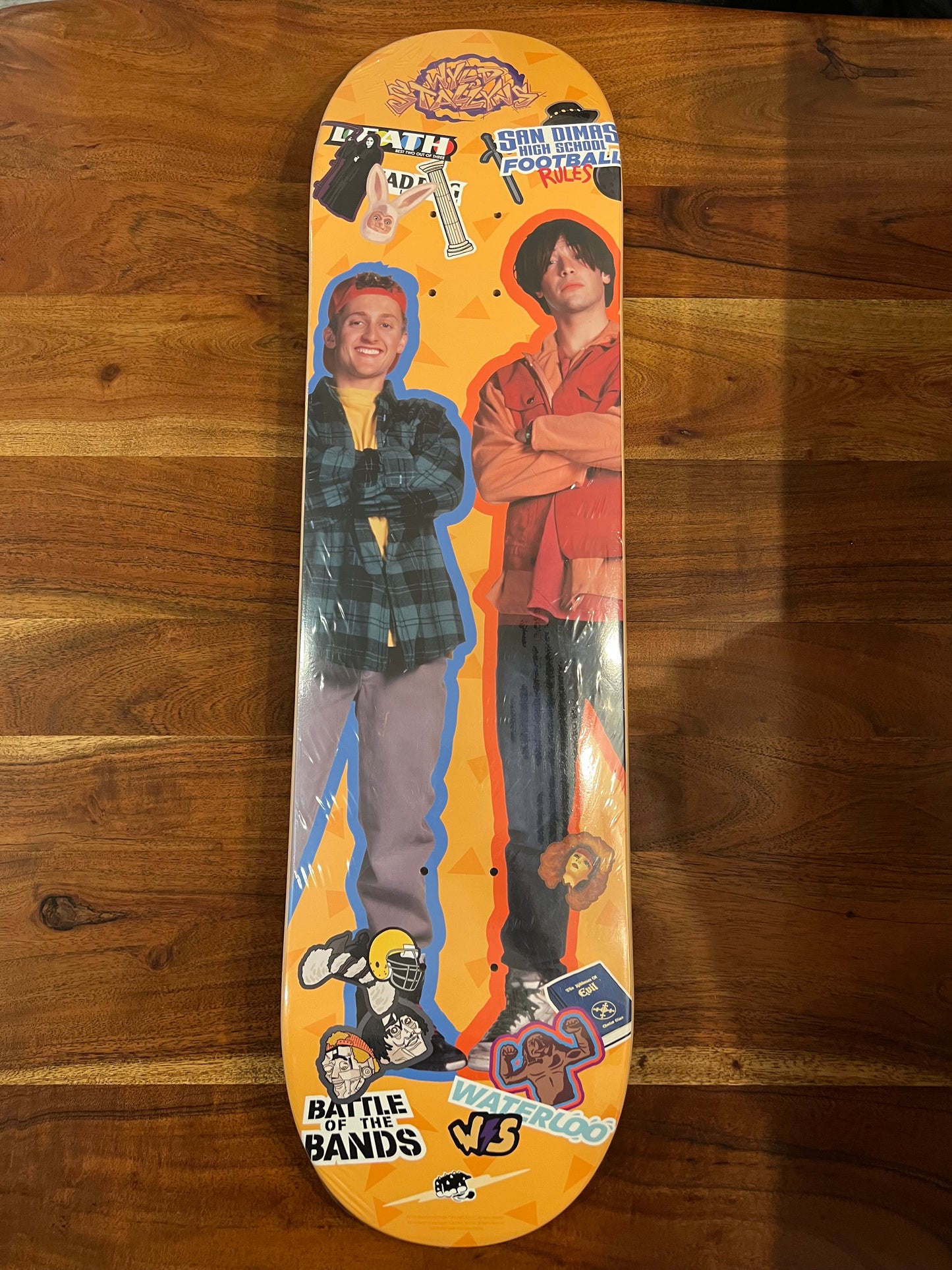 Bill & Ted's Excellent Retro Collection Skateboard Deck - Collectable