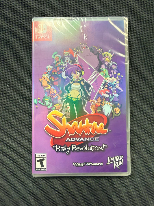 Shantae Advance: Risky Revolution (Limited Foil Variant)- Nintendo Switch