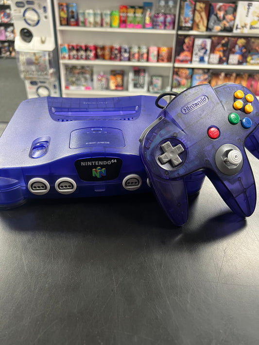 Nintendo 64 Funtastic Grape Console