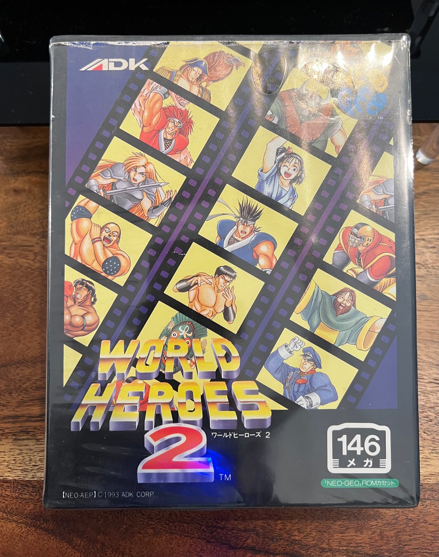 World Heroes 2 - Neo Geo Japanese AES System